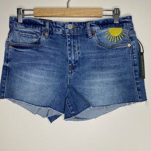 📍BLANK NYW The Astor embroidered short NWT